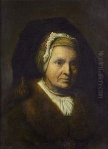 Portrait De Femme Gee by Abraham van Dijck