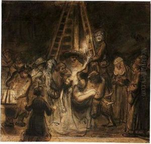 The Descent From The Cross by Abraham van Dijck