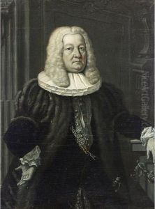 A Portrait Of A Man Of Title, Standing Half-length
