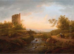 The Evening Scroll by Hendrik D. Kruseman Van Elten