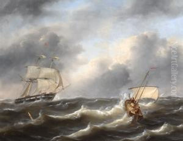 Ships In Choppy Waters - view 1
