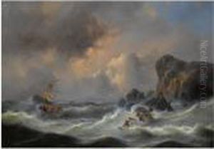 Shipwreck Off The Coast