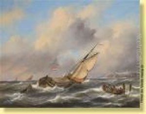 Scheldeboot Dans Un Estuaire Anime Scheldeboot Dans Un Estuaire Anime