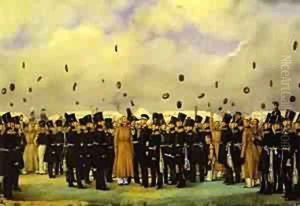 Grand Duke Mikhail Pavlovich Visiting the Camp of the Finlan