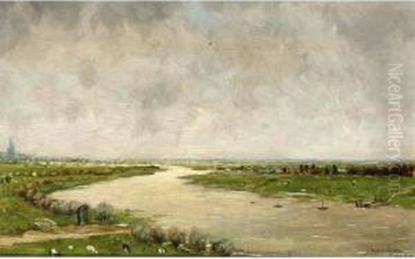 A River Landscape - view 1
