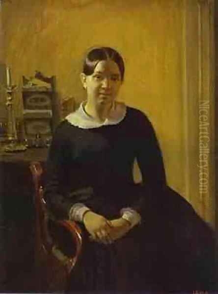 Portrait Of Anna Zhdanovich 1848 - view 1