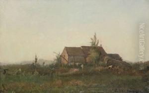 Hoeve In Landschap