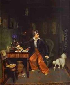 Untimely Guest (Aristocrats Breakfast) 1849-50 by Pavel Andreevich Fedotov