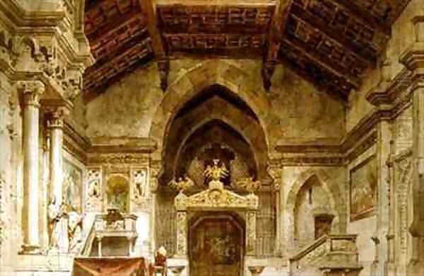 Set design for an opera - view 1