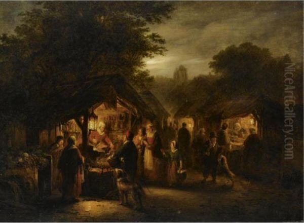A Candle Lit Market - view 1