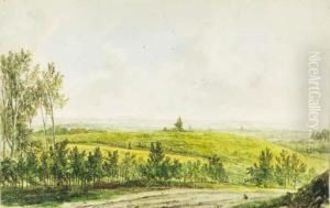 A Hilly River Landscape