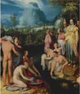 The Purification Of The Israelites At Mount Sinai