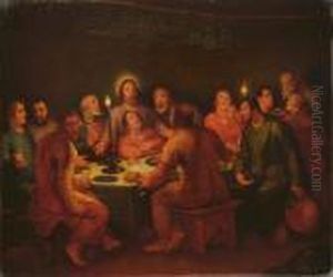 The Last Supper by Cornelis Cornelisz Van Haarlem