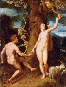The Fall Of Man by Cornelis Cornelisz Van Haarlem