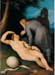 The Good Samaritan by Cornelis Cornelisz Van Haarlem