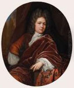 Portrait Of Francois Van Bredehoff by Jan van Haensbergen