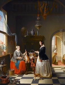 In The Kitchen by Alexis van Hamme