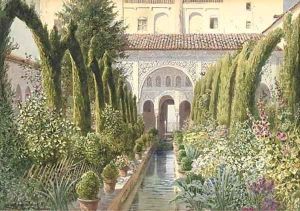 The Alhambra by Ludwig Hans Fischer
