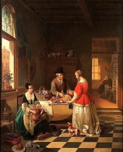 Figures In A Pantry
