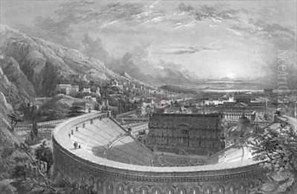 Ancient Ephesus from above the Theatre - view 1