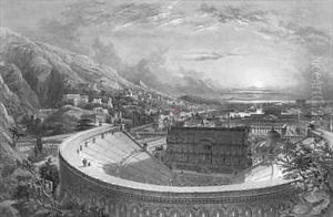 Ancient Ephesus from above the Theatre