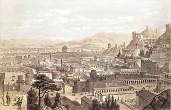 The City of Ephesus from Mount Coressus - view 1