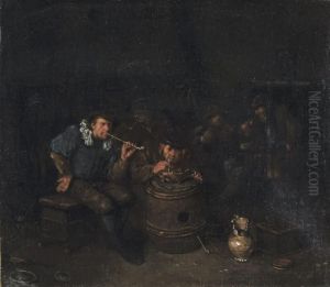 Kroegtafereel Met Rokers