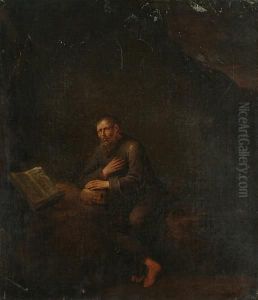 A Hermit In Contemplation A Hermit In Contemplation