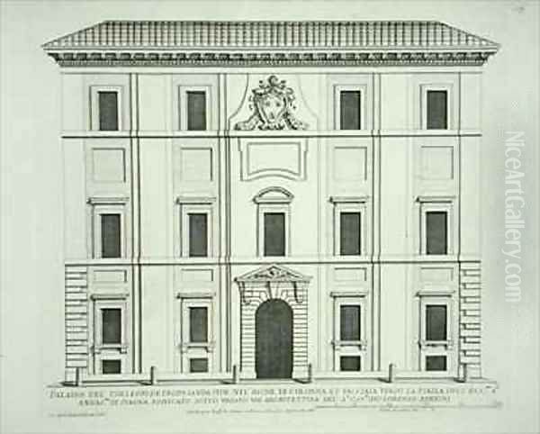 Palazzo del Collegio de Propaganda Fide - view 1