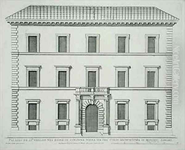 Palazzo Verospi Rome - view 1