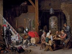 The Liberation Of Saint Peter by Matheus van Helmont