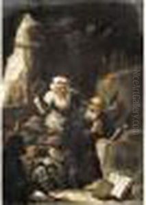 De Bekoring Van Sint-antonius by Matheus van Helmont