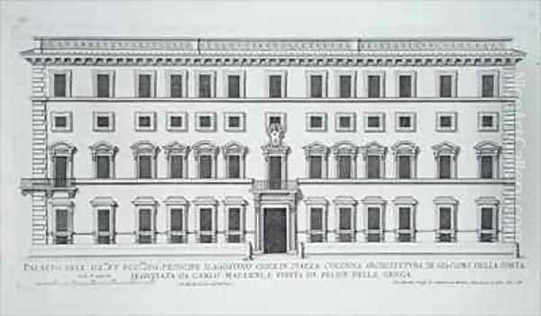 Palazzo Chigi Piazza Colonna Rome - view 1