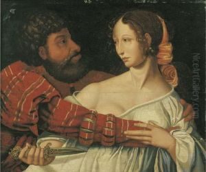 Tarquinio E Lucrezia by Jan Sanders Van Hemessen