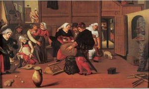Scene D'auberge