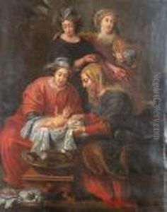 El Nacimiento De La Virgen by Willem van, the Elder Herp