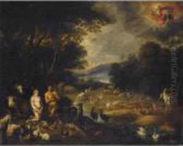 Original Sin With The Expulsion From Eden - view 1