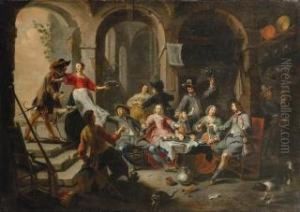 Scena Di Interno by Willem van, the Elder Herp