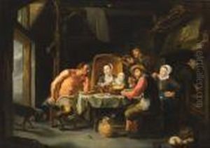 The Satyr And The Peasant by Willem van, the Elder Herp