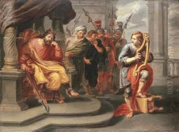 David Before Saul - view 1
