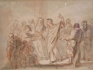 The Tribute Money by Samuel Van Hoogstraten