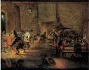 Le Corps De Garde by Ferdinand van Kessel