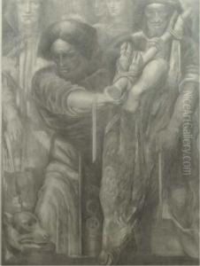 Sacrifice Lamb by Willem Van Konijnenburg