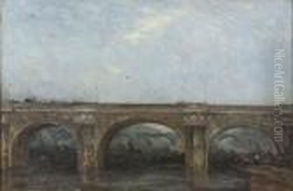 A Bridge Crossing The Thames, Londen - view 1