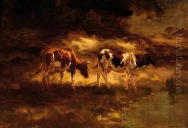 Two Cows - view 1