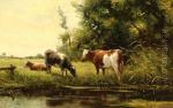 Cows In A Landscape - view 1