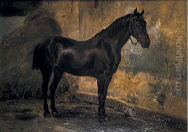 Cheval A L'ecurie - view 1