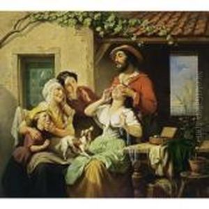 The Surprise Homecoming by Jean Louis van Kuyck