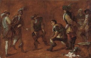 Guardsmen Playing Boules