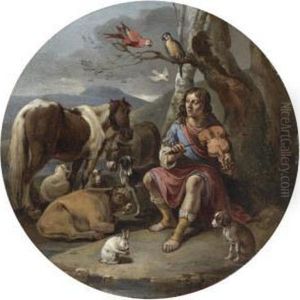 Orpheus Charming The Animals